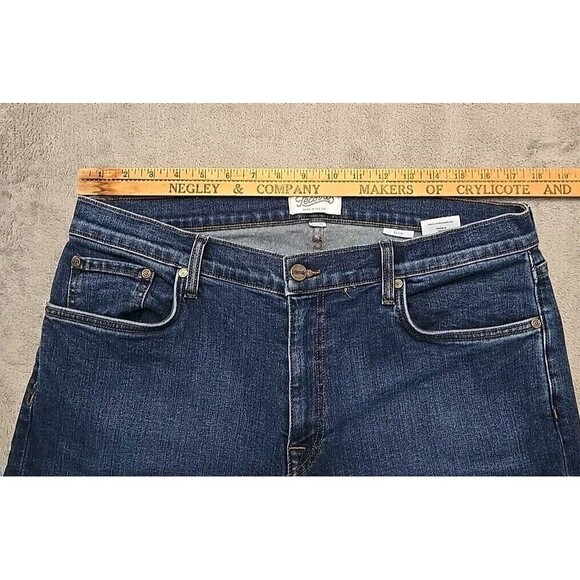 Tecovas Jeans Men's 36x30 Slim Jean Medium Blue Denim, EUC - Picture 4 of 8